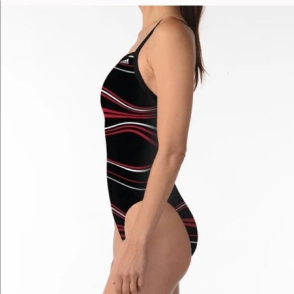 22/24/26 Adidas Elevate Vortex Swimsuit B1 - Picture 3 of 5